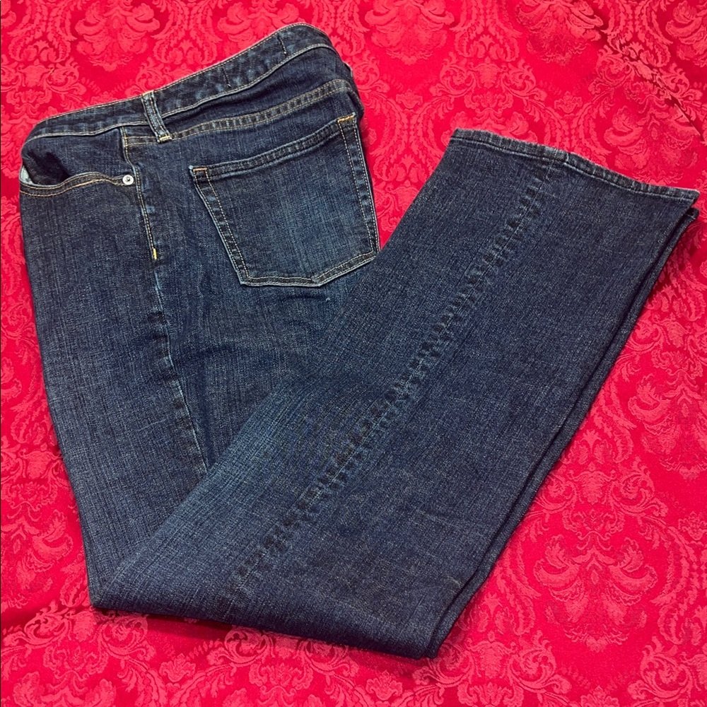 GAP 1969 Dark Blue Straight Leg Women's Jeans